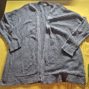 Cozy Open-Front Women's Gray Cardigan Sweater